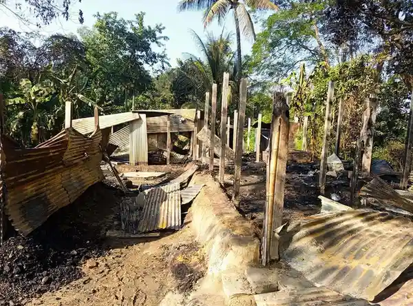 রাউজানে মধ্যরাতে অগ্নিকাণ্ড